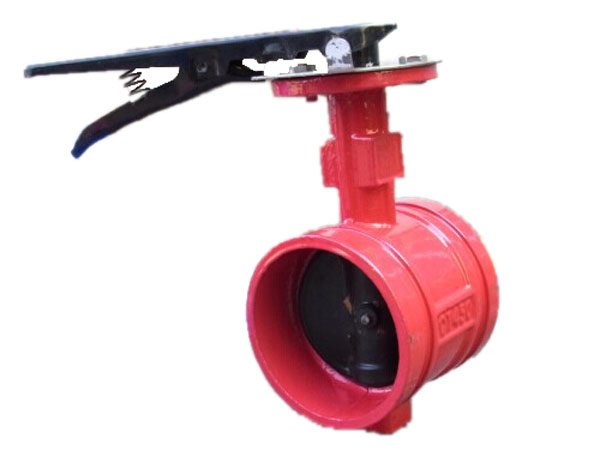 D81X-1.6手柄溝槽(cao)蝶閥