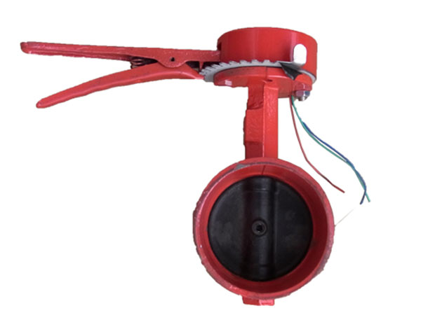 XD81X-1.6手柄溝槽(cao)蝶閥