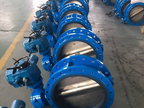 電(dian)動法蘭(lan)蝶閥