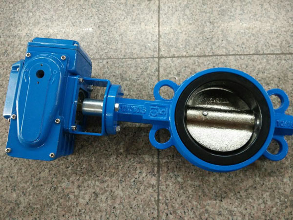 電動對(dui)夾蝶閥(fa)